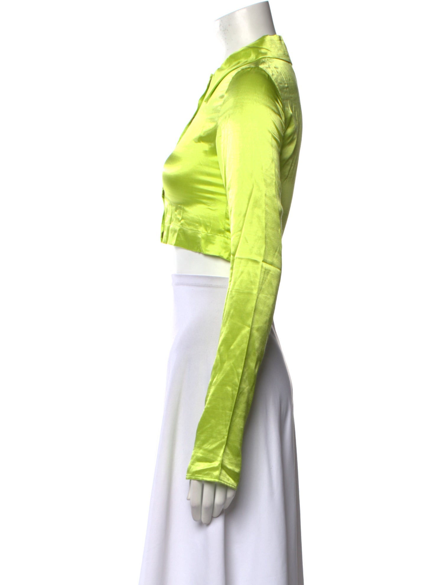 Assembly Crew Neck Long Sleeve Crop Top