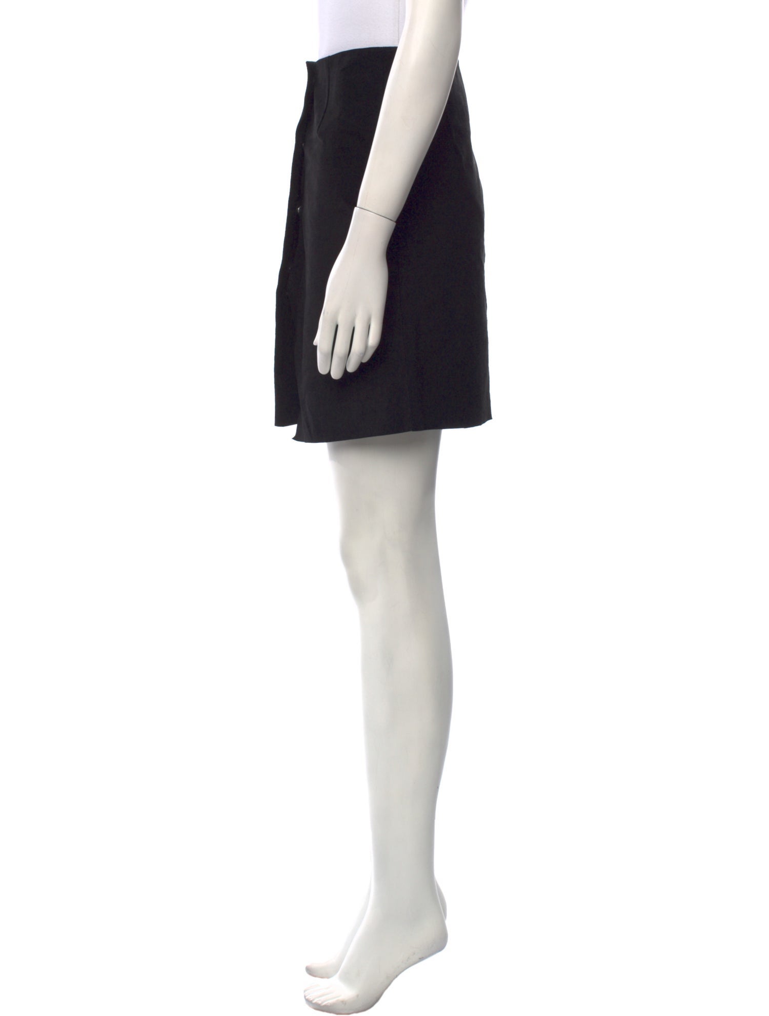 Assembly Leather Mini Skirt