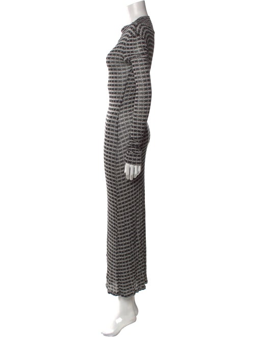 Assembly Mock Neck Long Dress