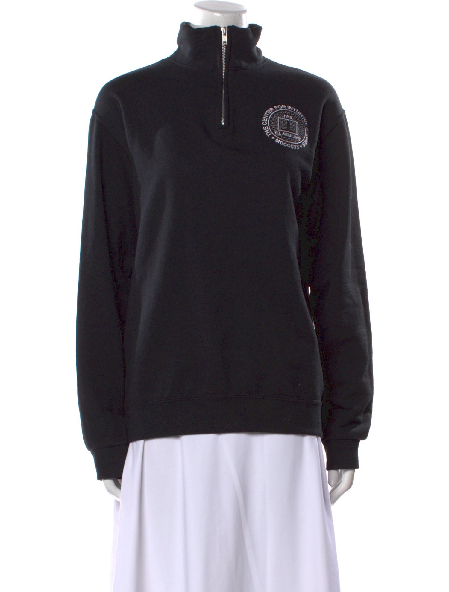 Assembly Mock Neck Long Sleeve Sweatshirt