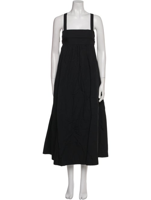 Assembly Square Neckline Midi Length Dress