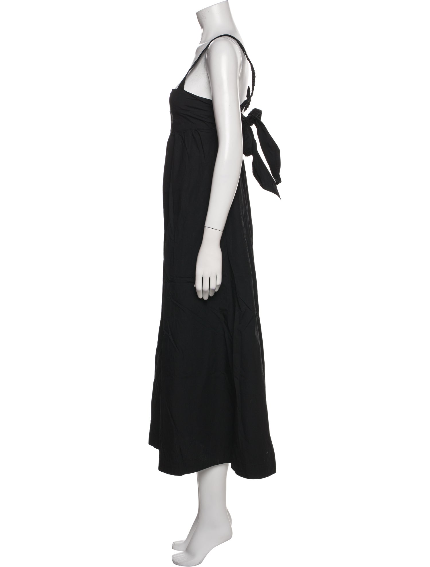 Assembly Square Neckline Midi Length Dress