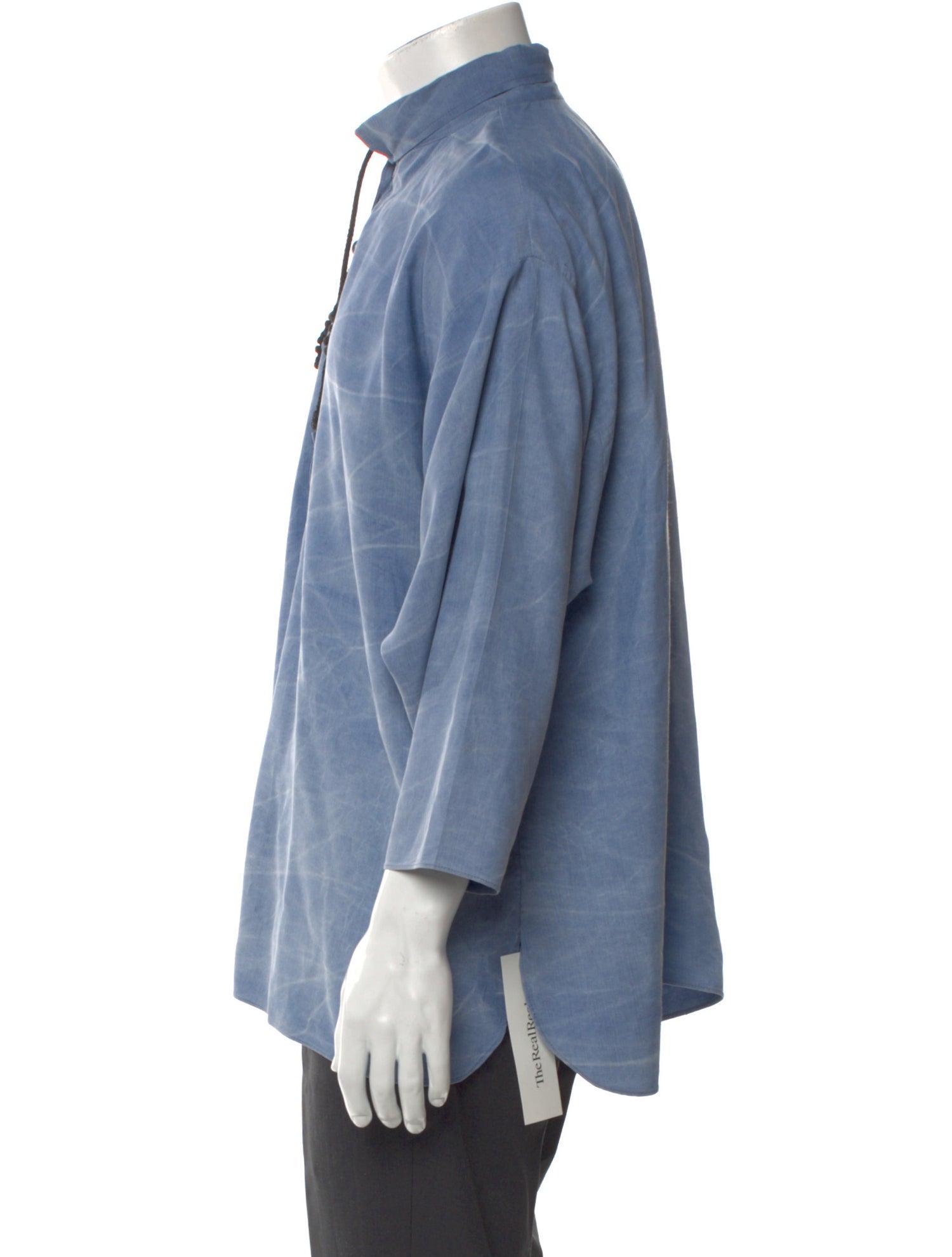 Assembly Tie-Dye Print Three-Quarter Sleeve Shirt