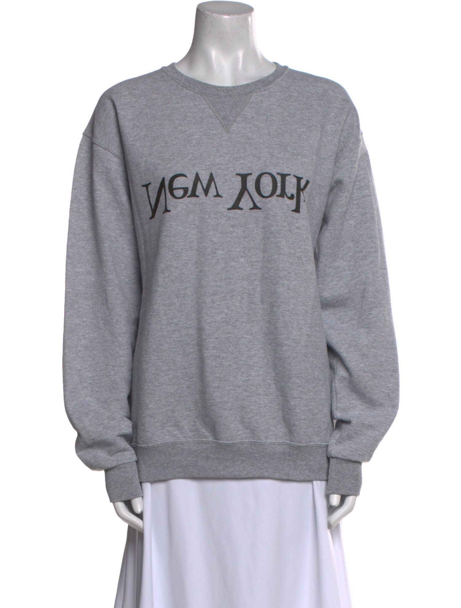 Assembly Graphic Print Crew Neck Sweatshirt