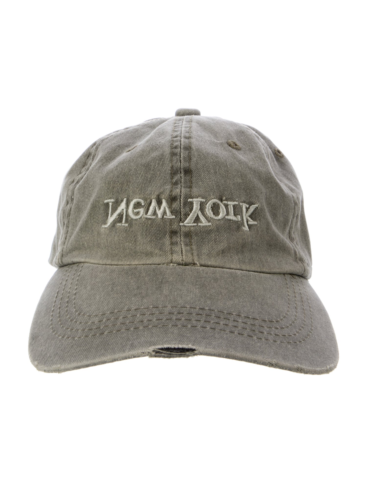 Assembly Baseball Cap With Embroidered Logo