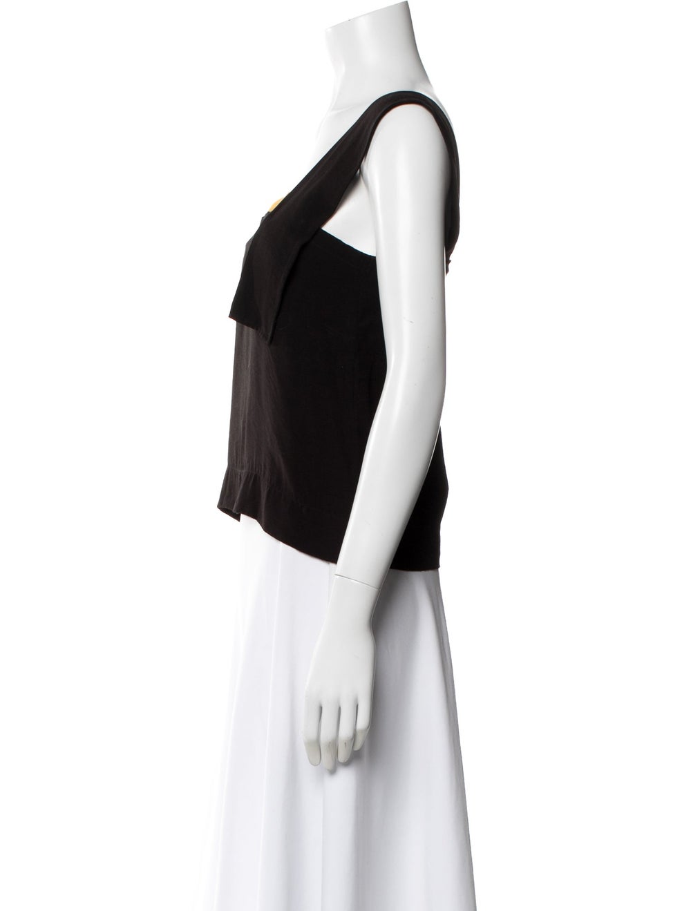 Assembly Colorblock Pattern Square Neckline Top - image 2