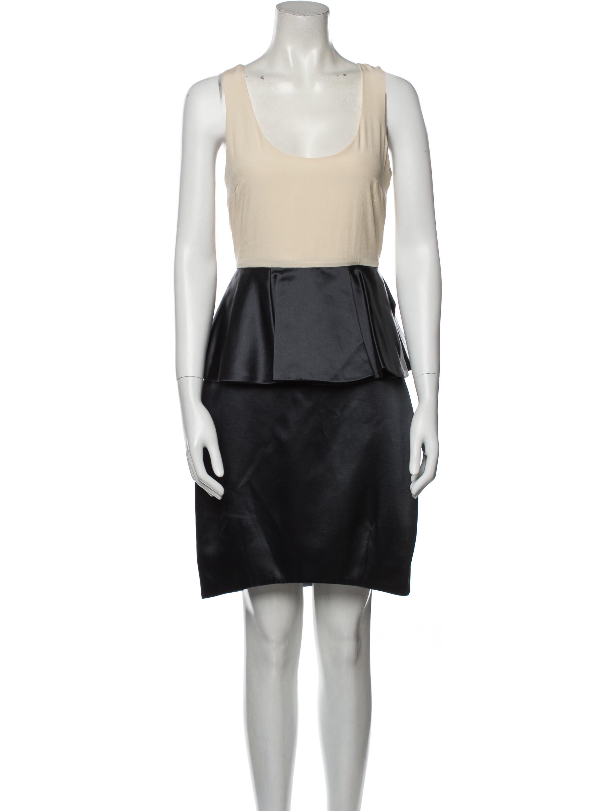 SportMax Scoop Neck Knee-Length Dress