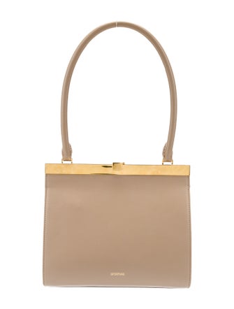 SportMax Leather Shoulder Bag