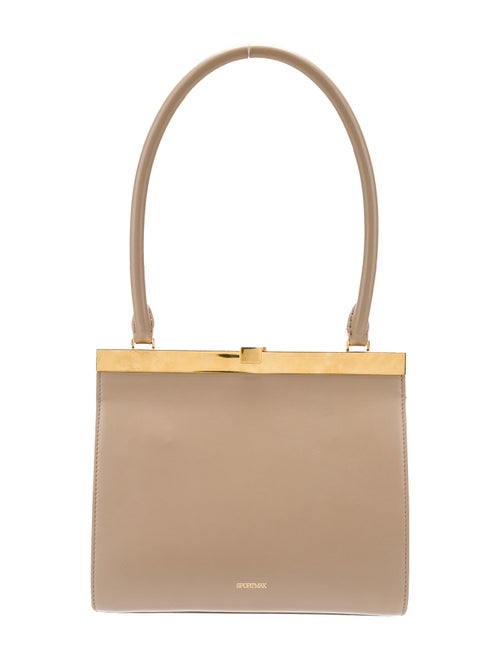 SportMax Leather Shoulder Bag