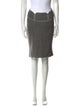 SportMax Virgin Wool Knee-Length Skirt