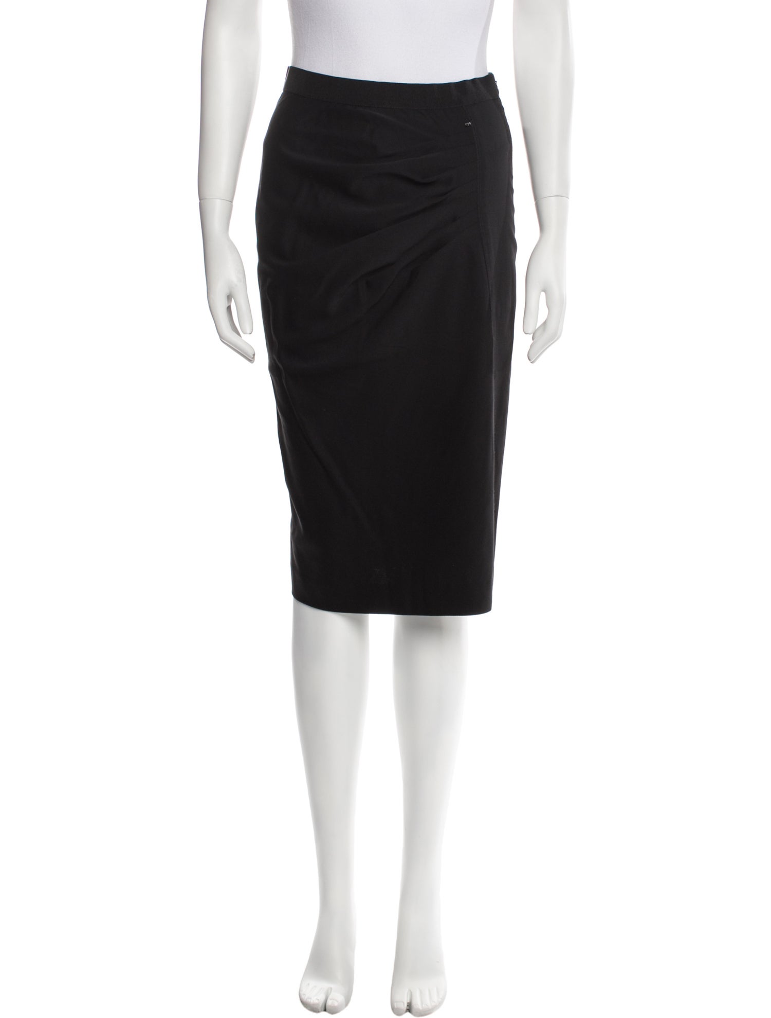 SportMax Virgin Wool Knee-Length Skirt