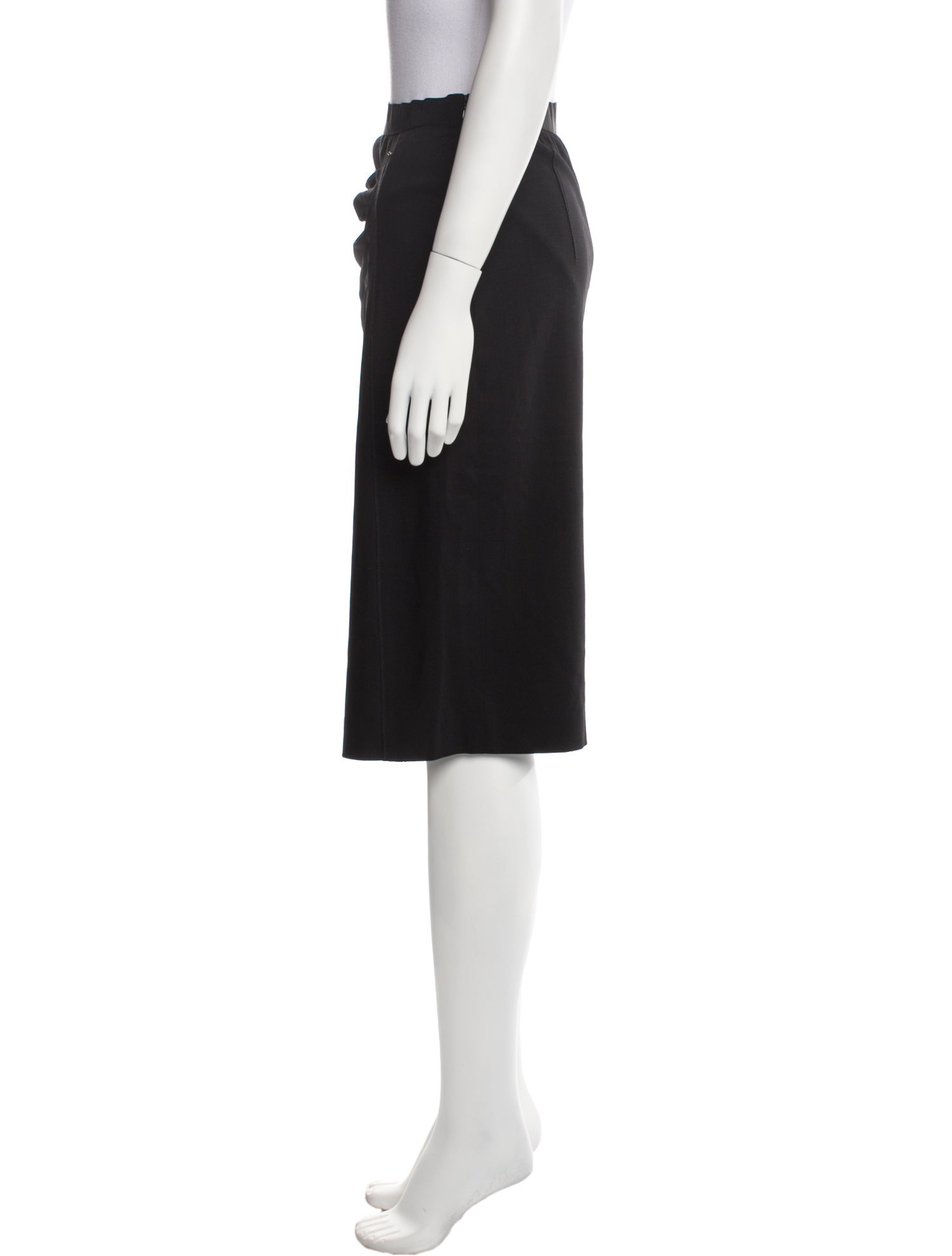 SportMax Virgin Wool Knee-Length Skirt