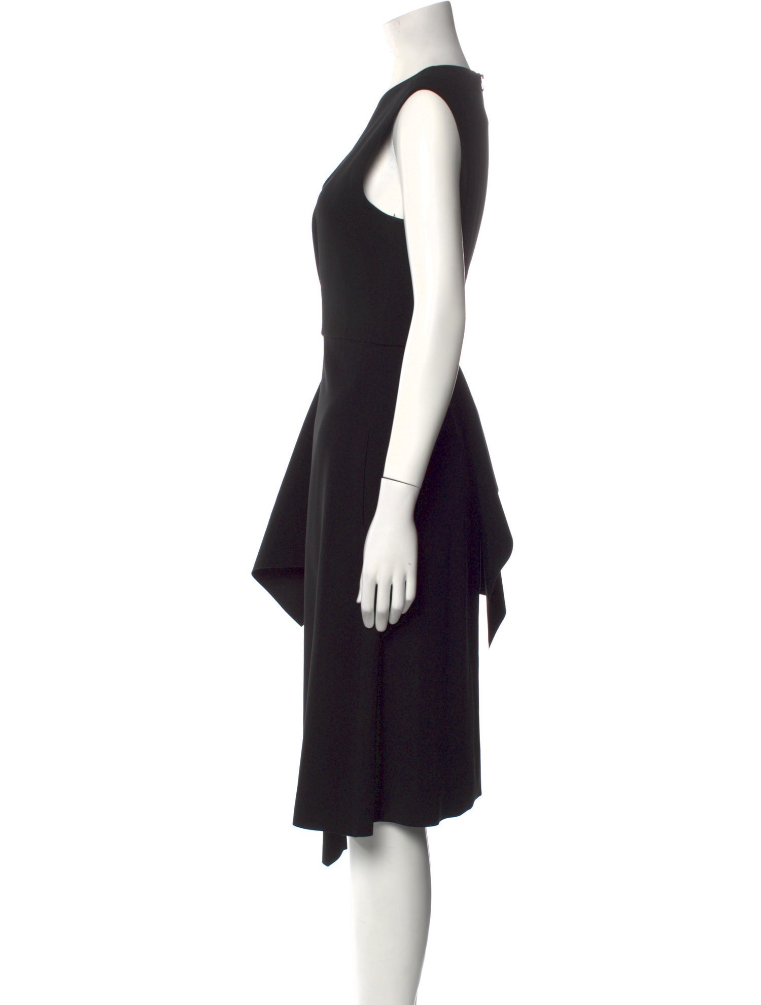 SportMax V-Neck Midi Length Dress