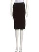 SportMax Virgin Wool Midi Length Skirt