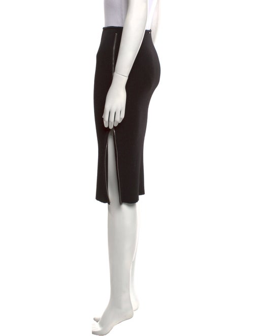 SportMax Virgin Wool Midi Length Skirt