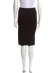 SportMax Virgin Wool Midi Length Skirt