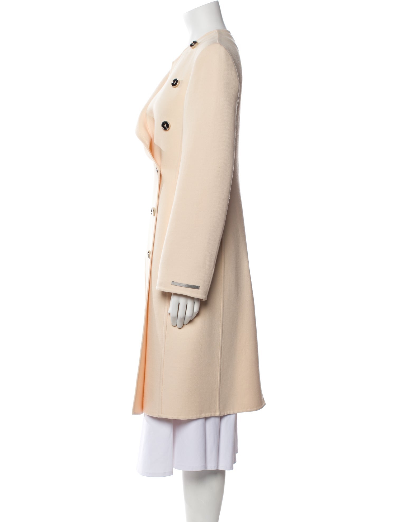 SportMax Virgin Wool Trench Coat