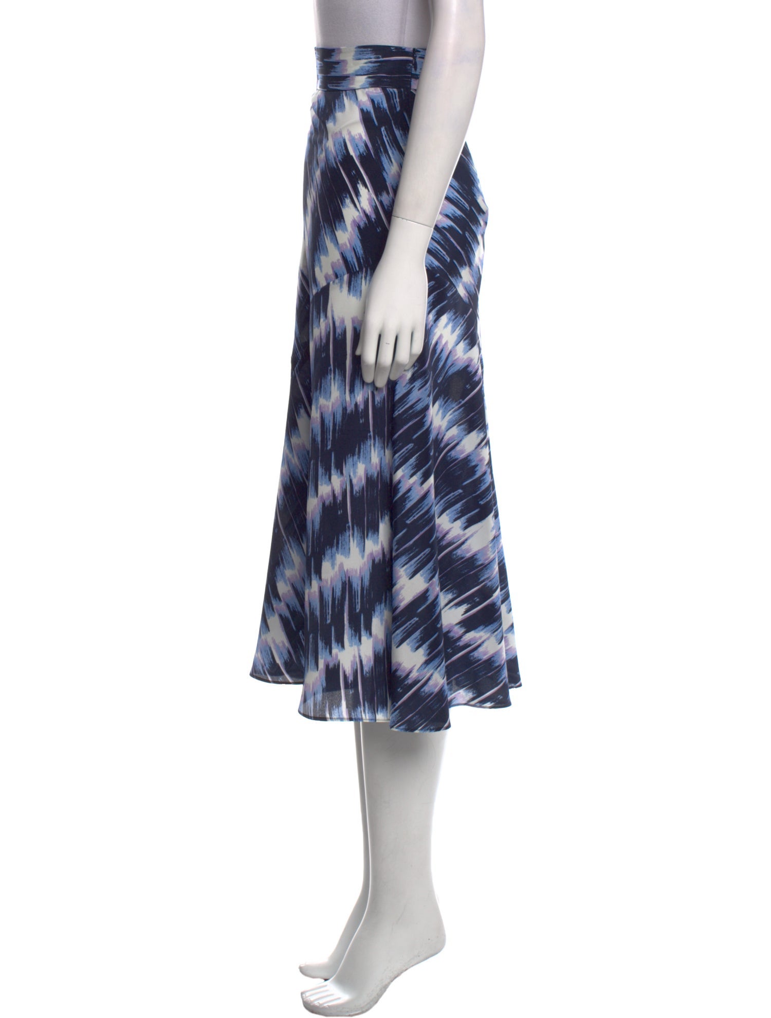 SportMax Silk Midi Length Skirt w/ Tags