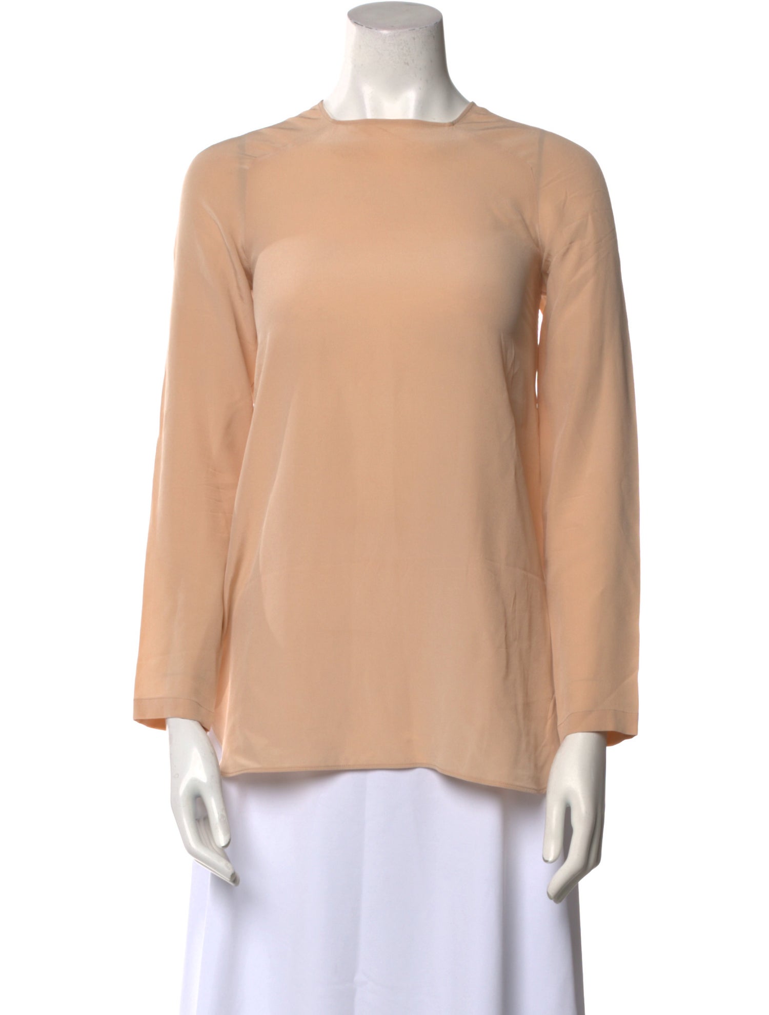 SportMax Silk Crew Neck Blouse