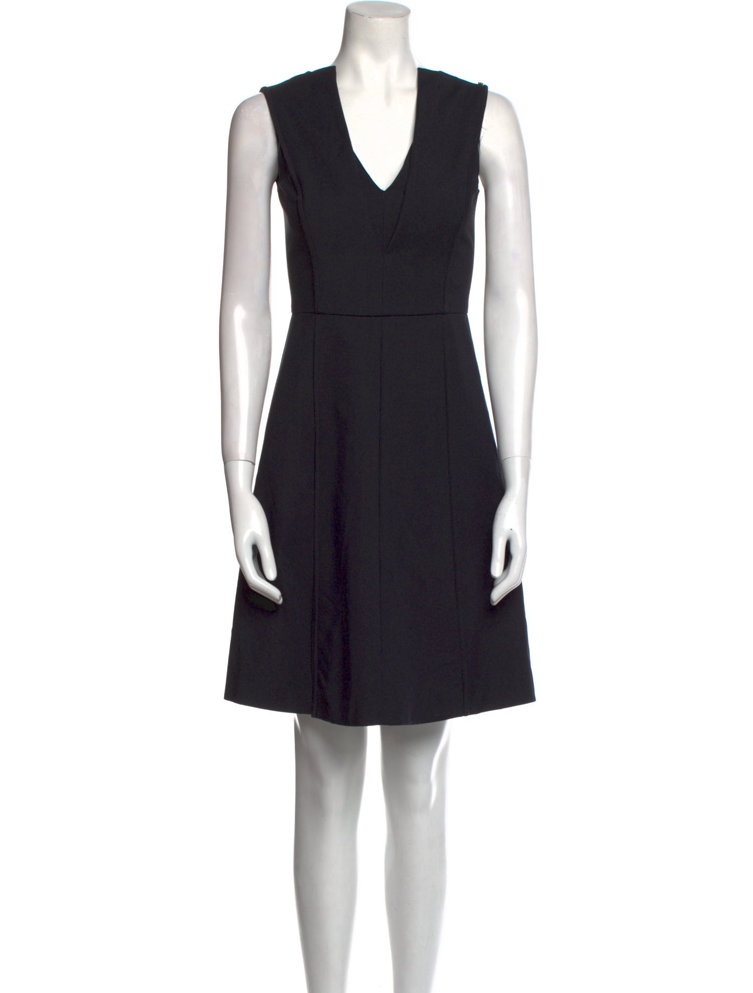 SportMax V-Neck Knee-Length Dress
