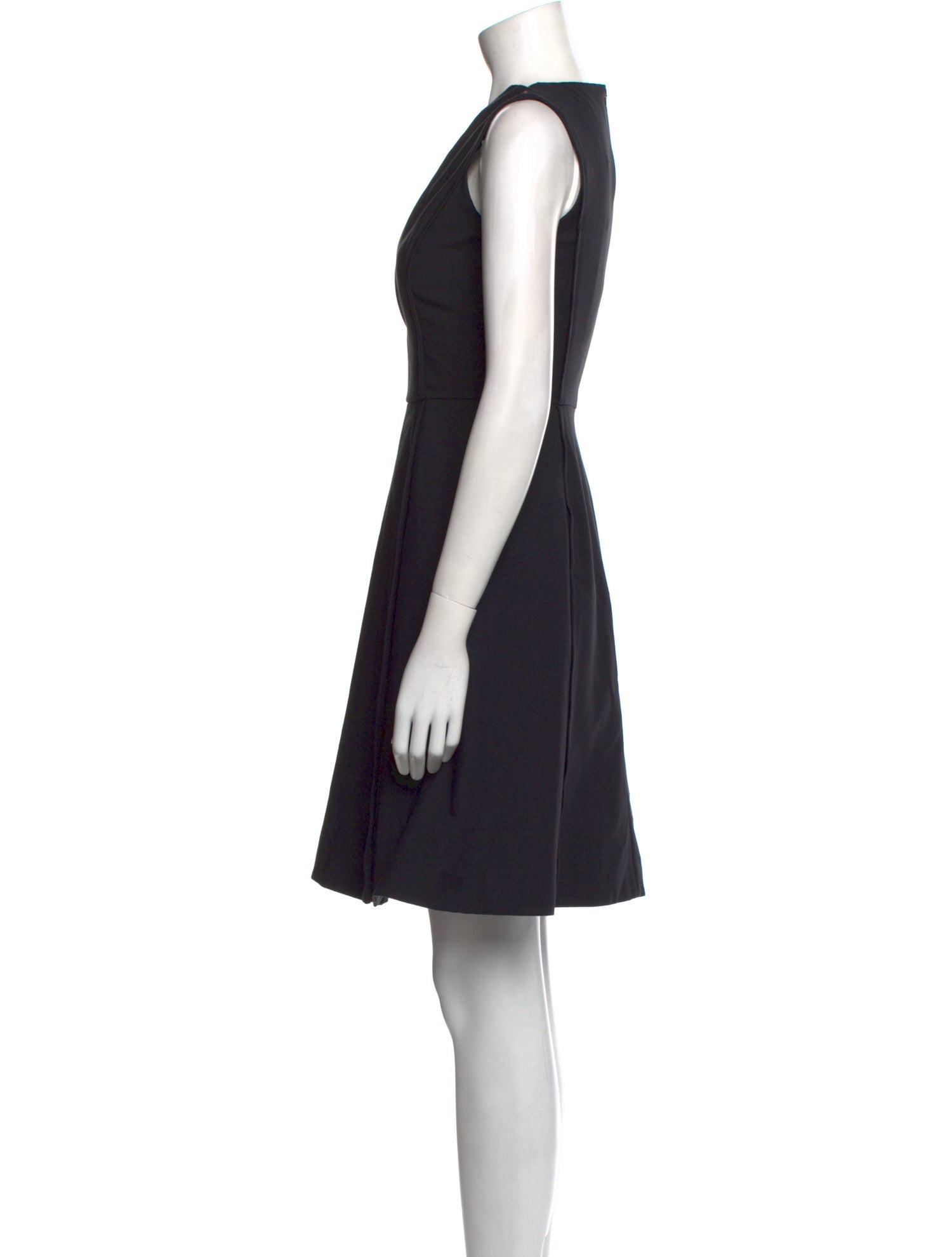 SportMax V-Neck Knee-Length Dress