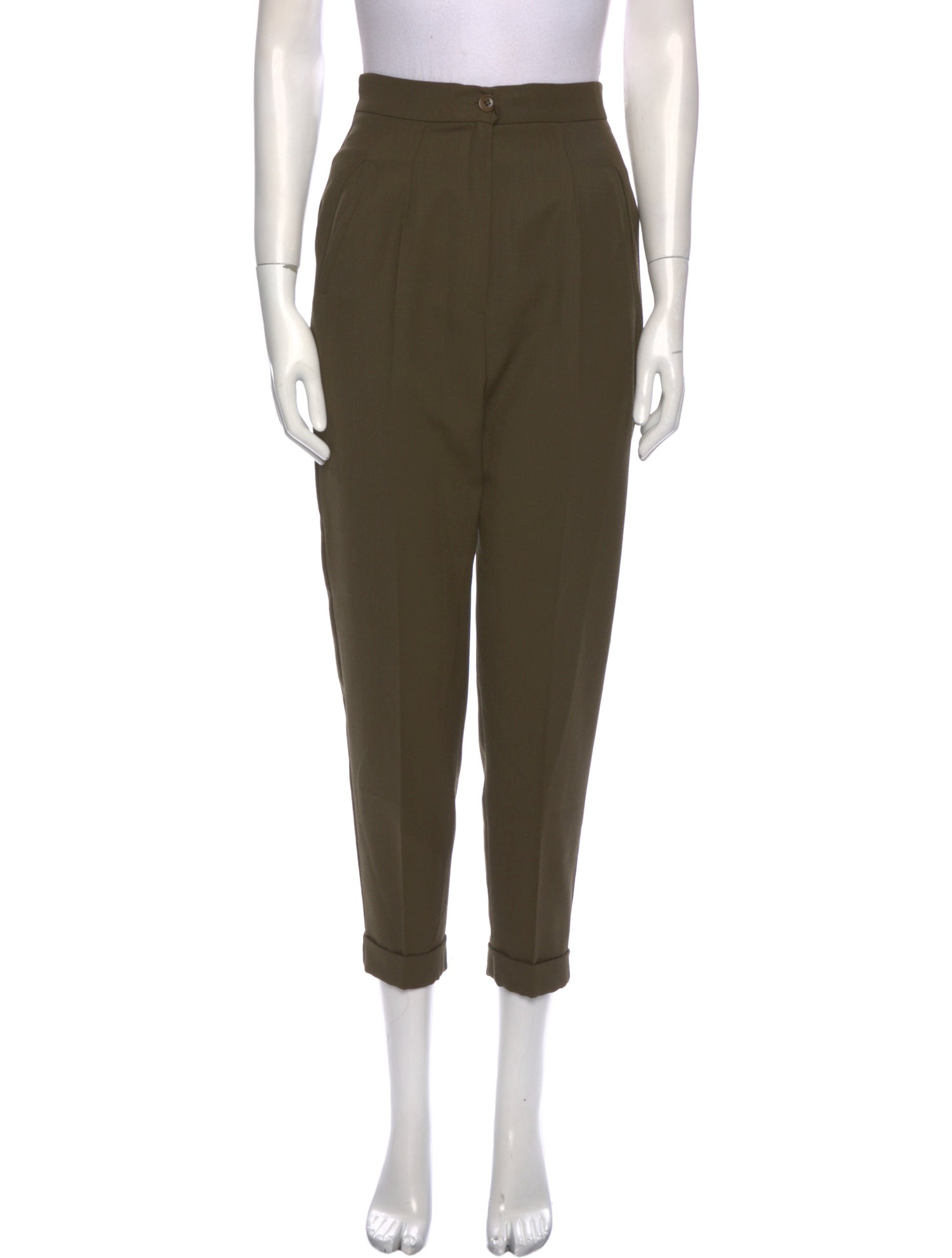 SportMax Wool Skinny Leg Pants