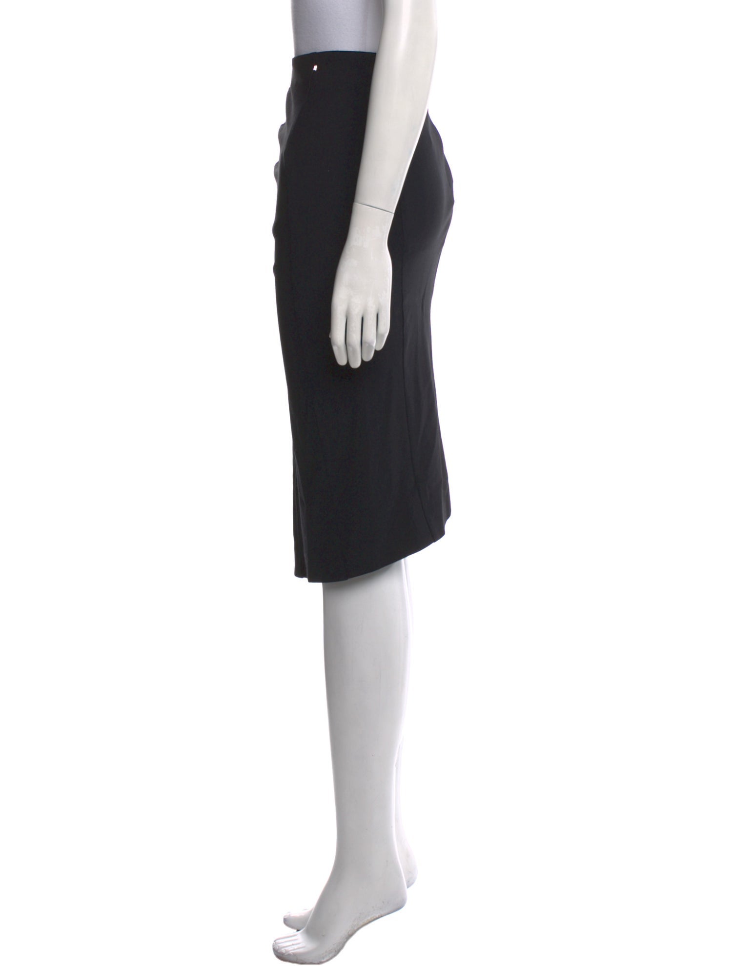 SportMax Grosgrain Trim Knee-Length Skirt