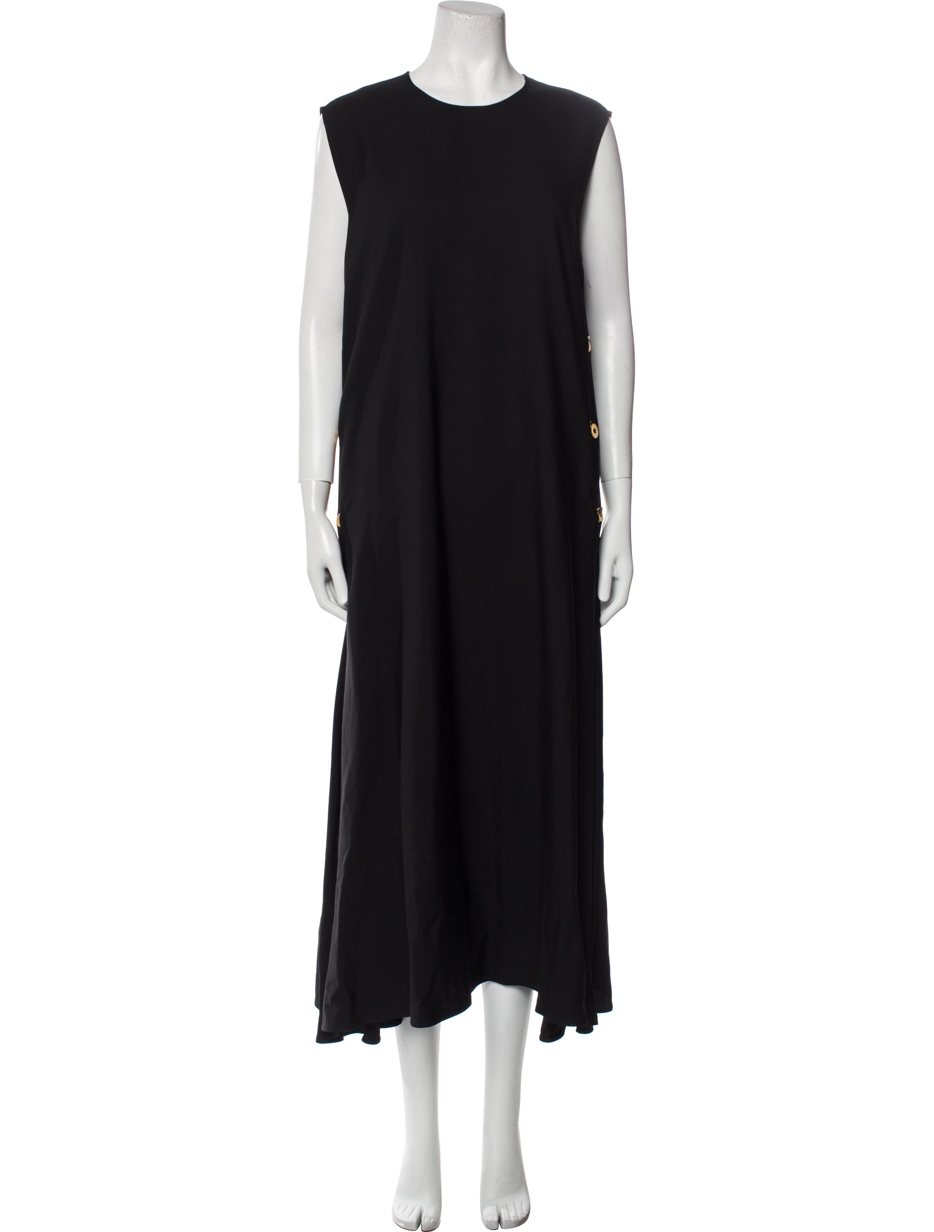SportMax Virgin Wool Long Dress