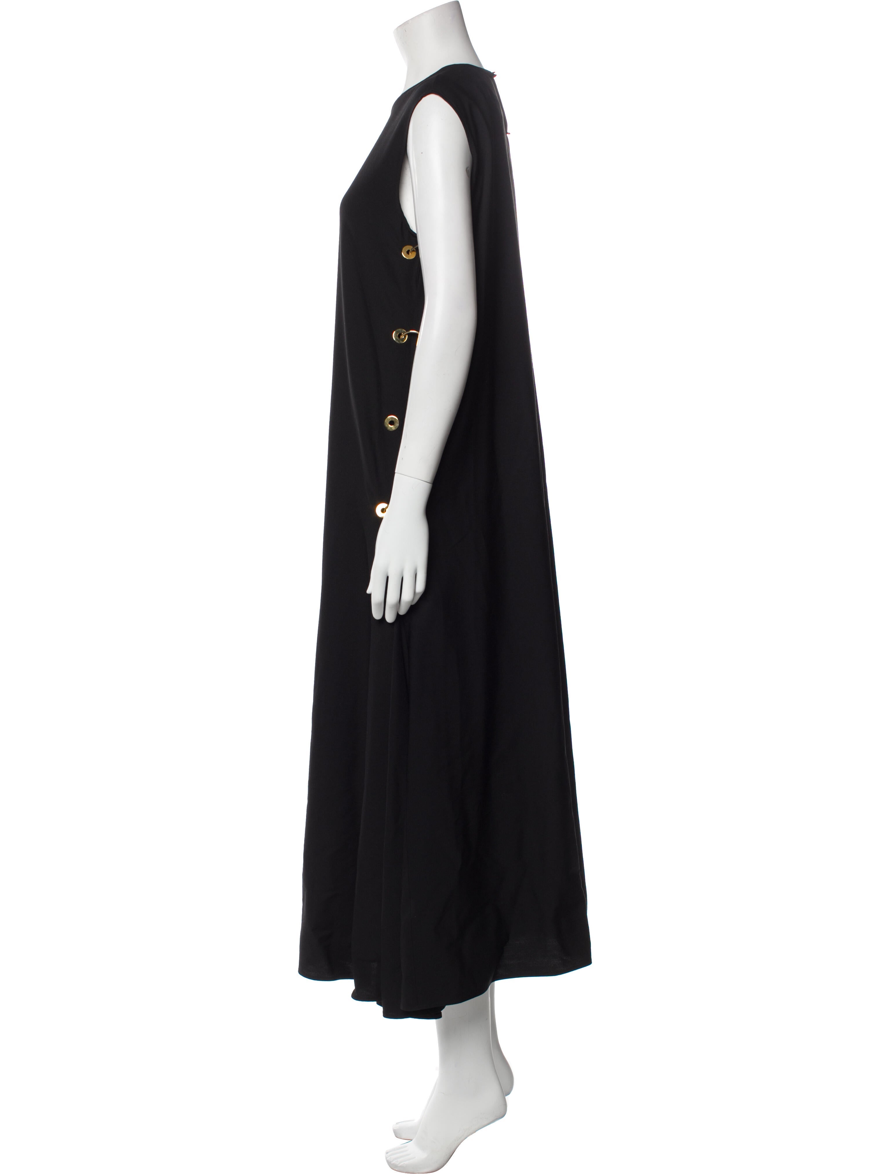SportMax Virgin Wool Long Dress
