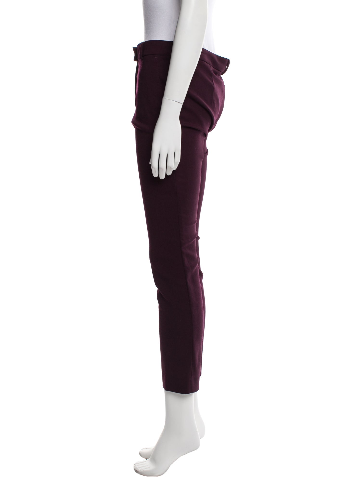 SportMax Virgin Wool Straight Leg Pants