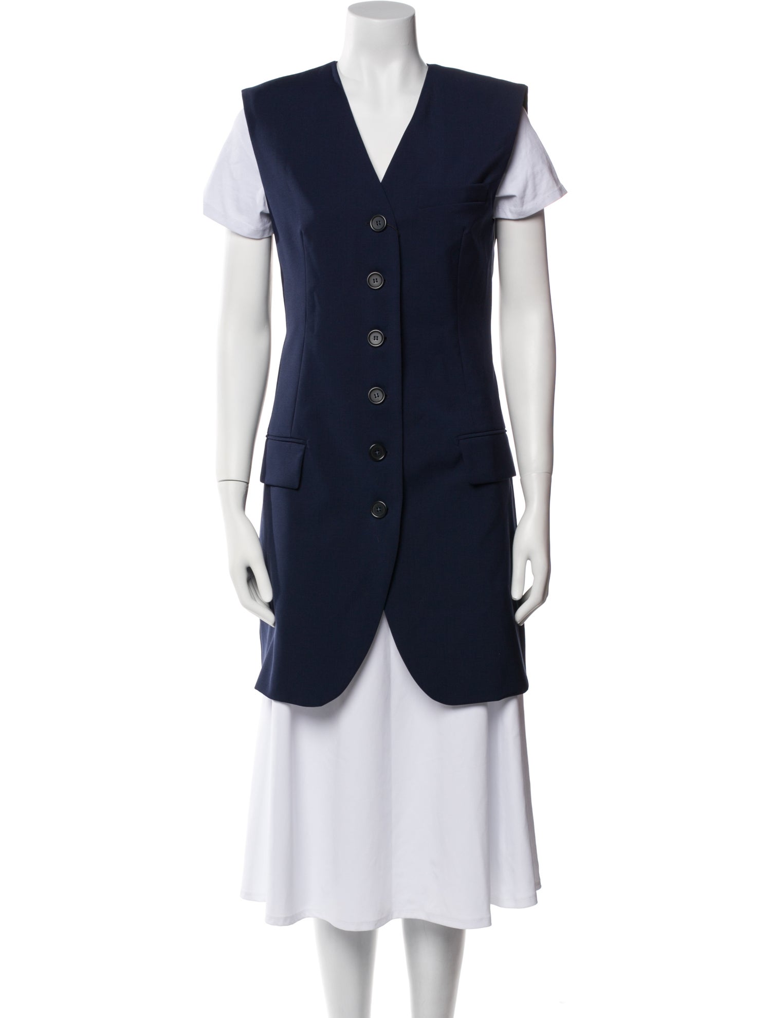 SportMax Virgin Wool Vest