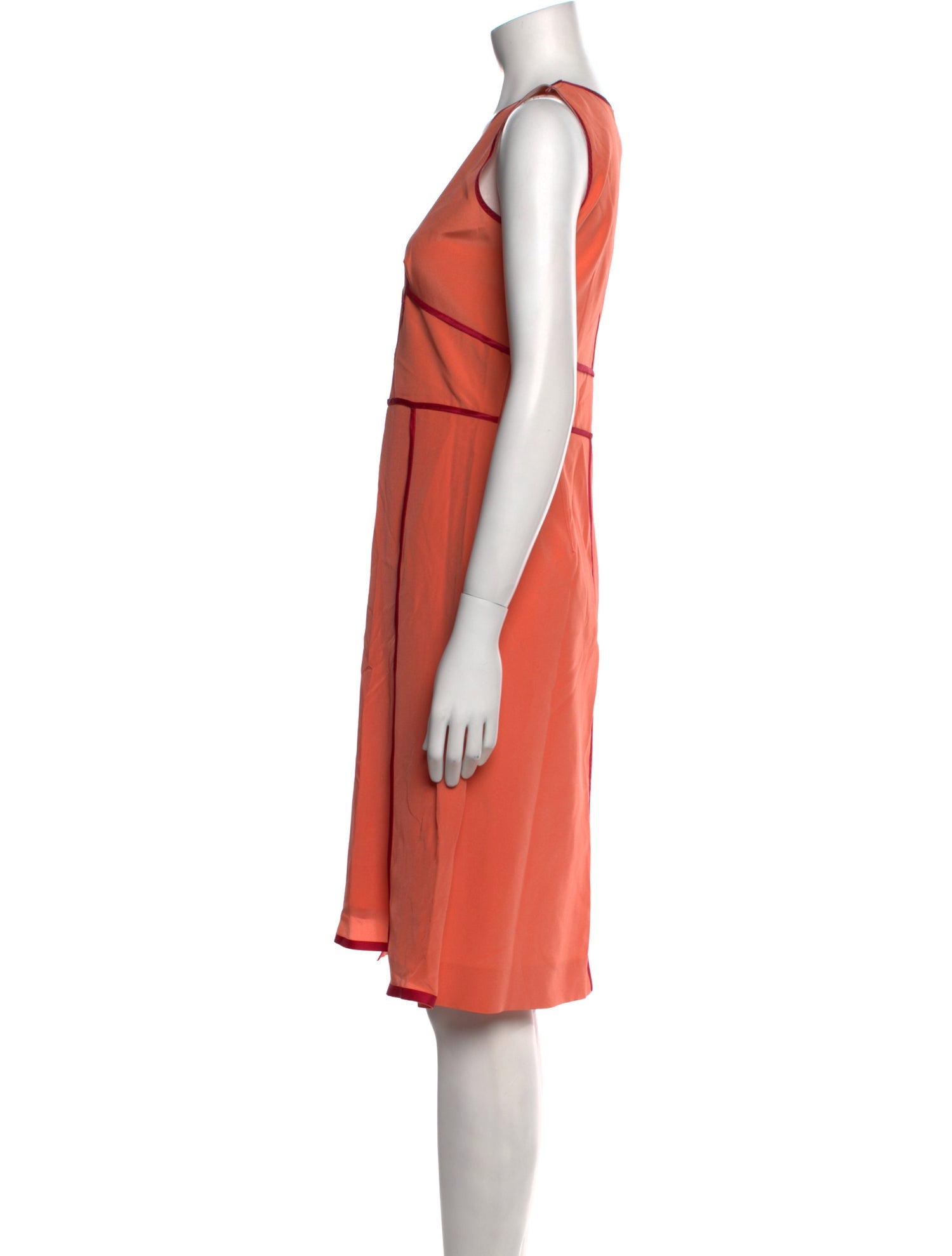 SportMax Silk Knee-Length Dress