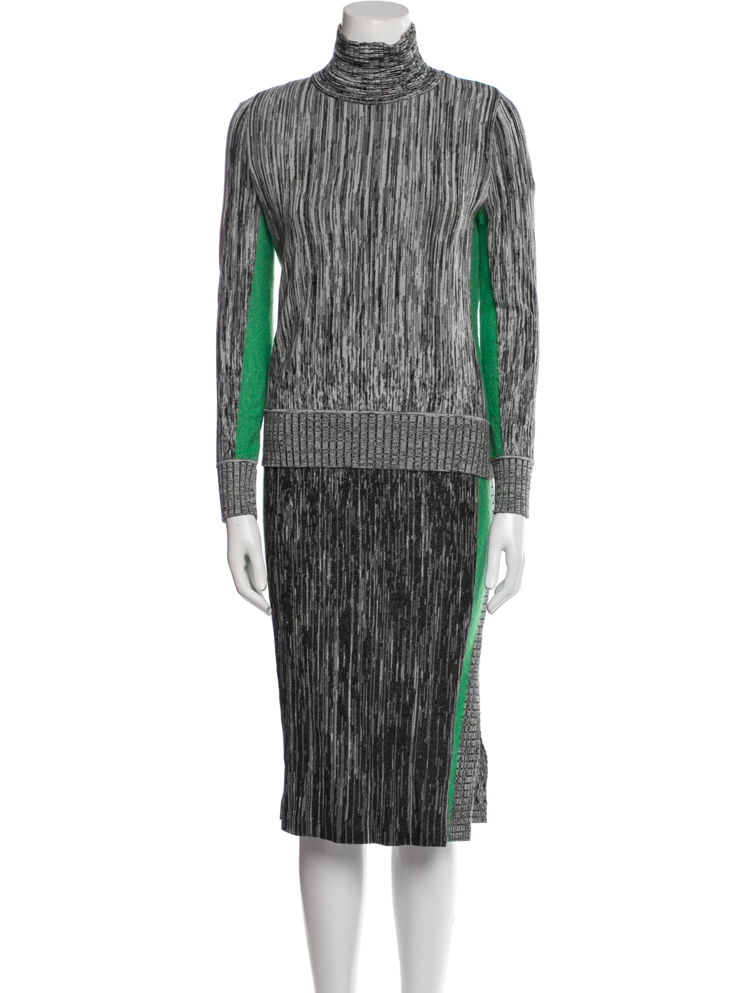 SportMax Printed Skirt Set