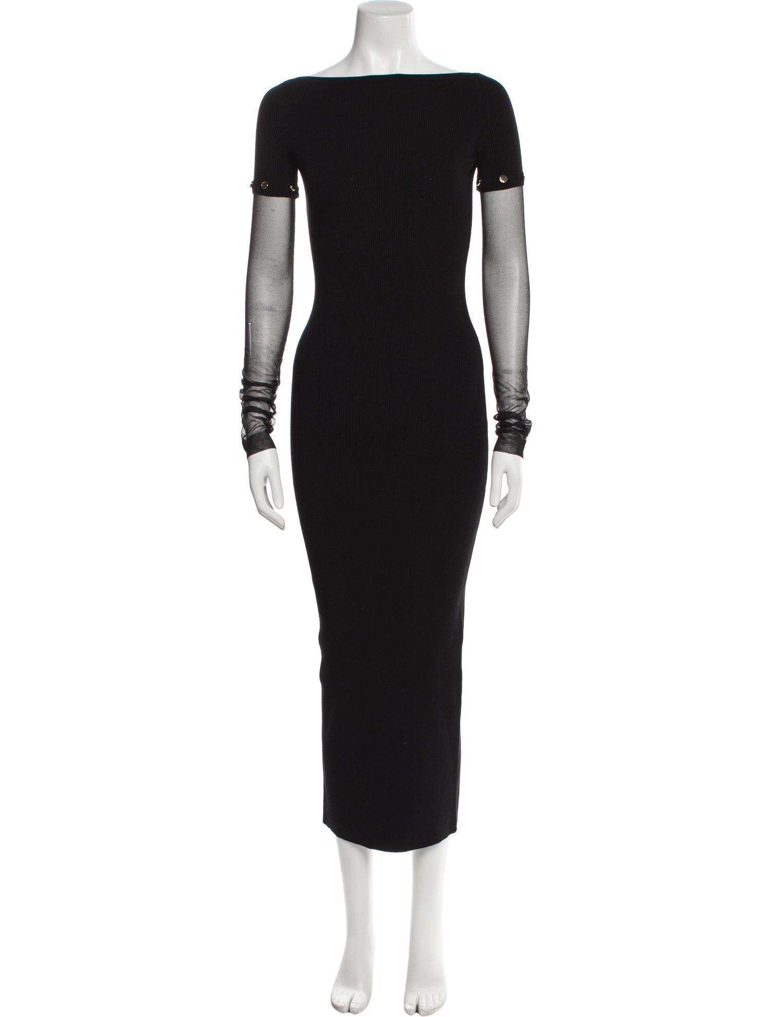 SportMax Bateau Neckline Long Dress w/ Tags