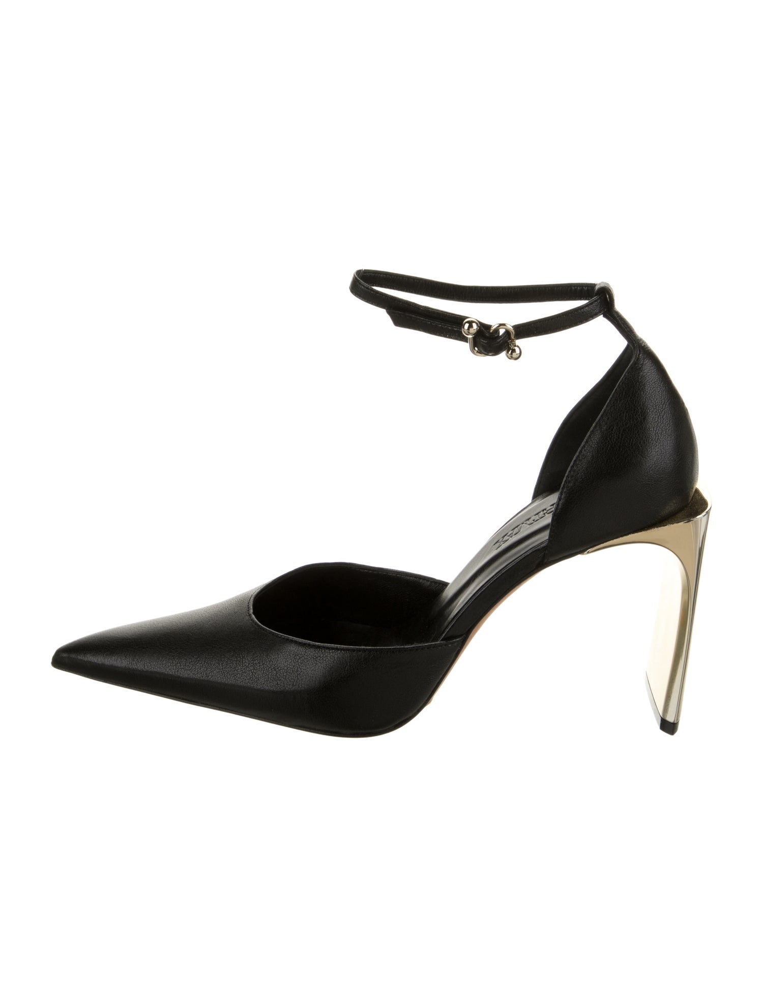 SportMax Leather D'Orsay Pumps