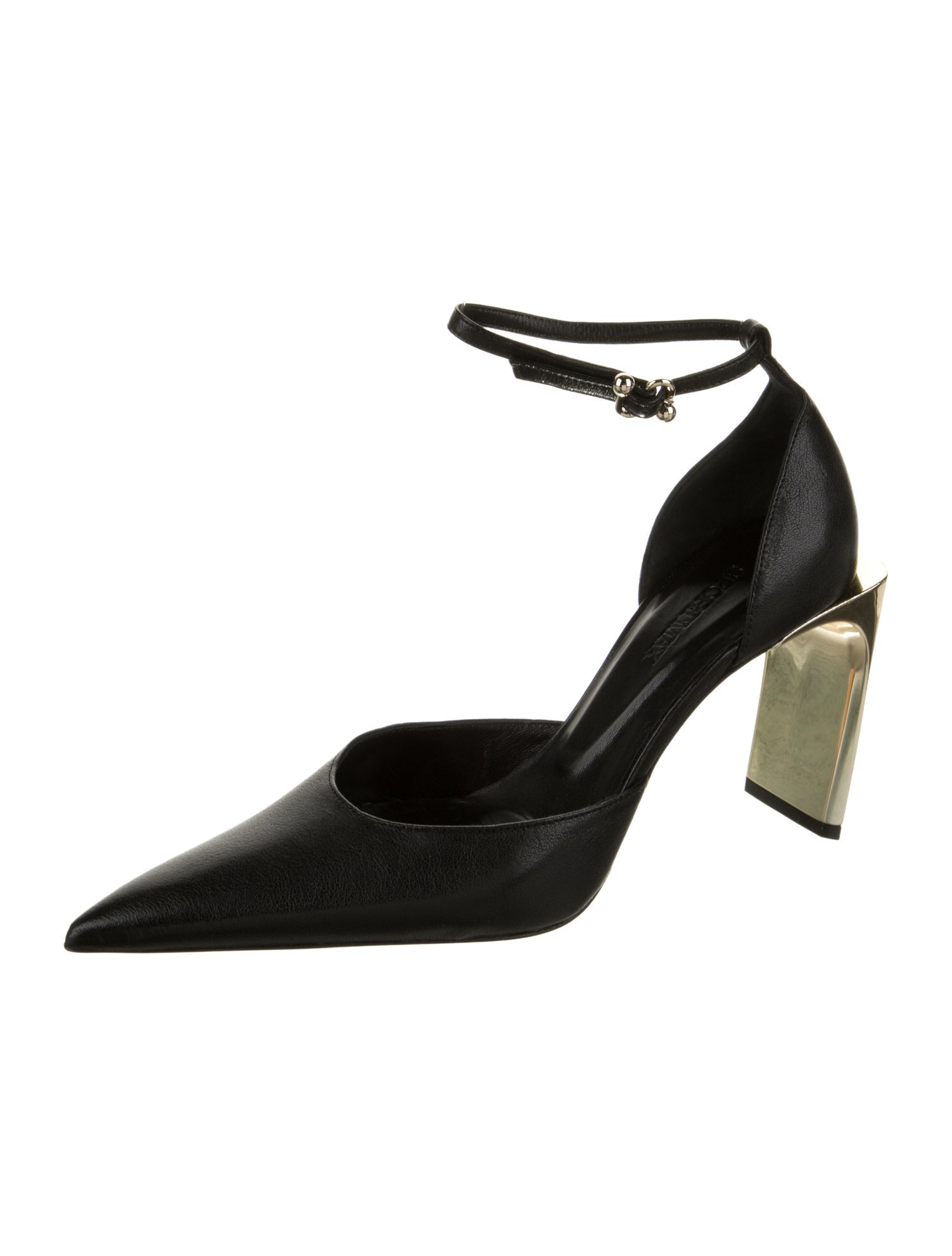 SportMax Leather D'Orsay Pumps