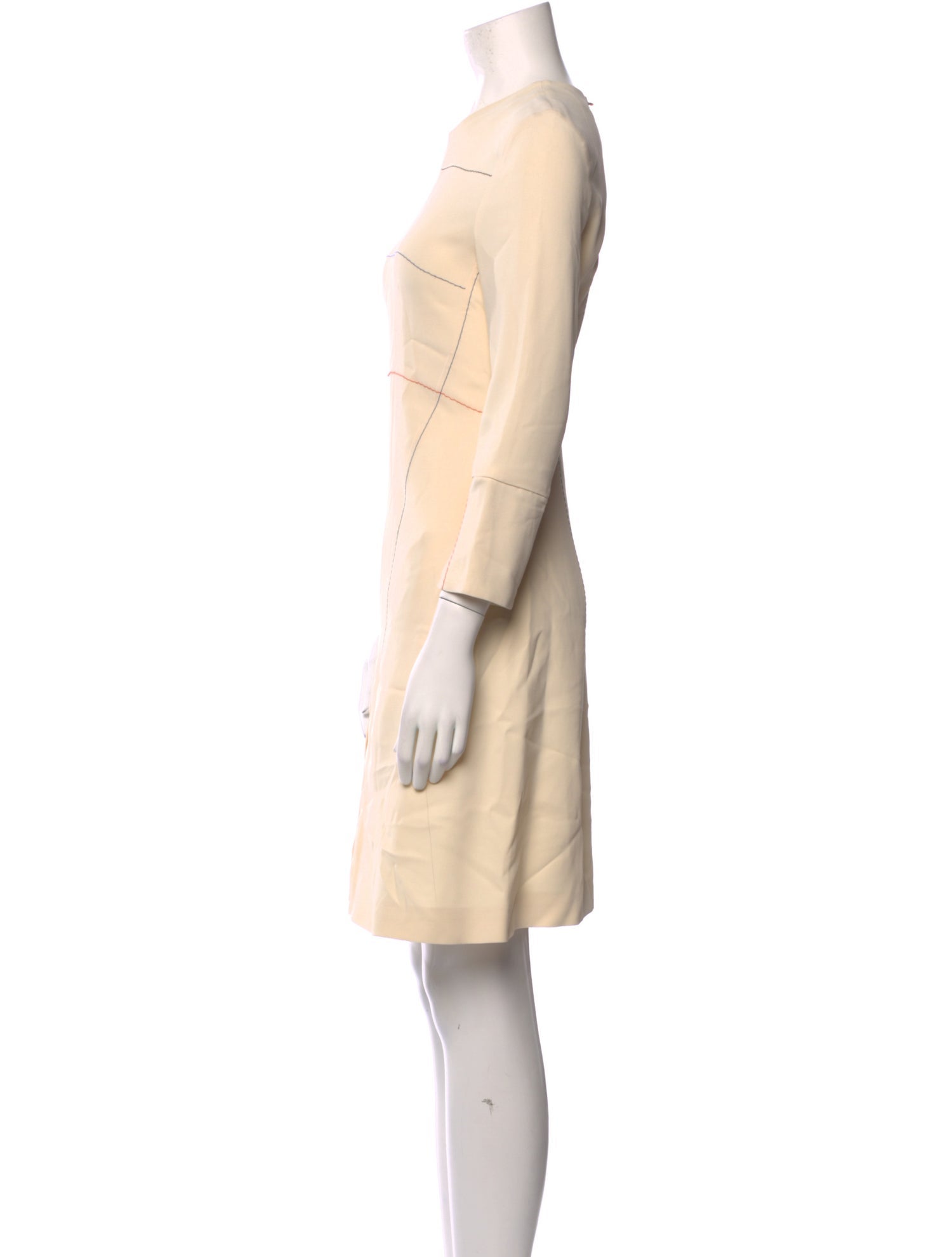 SportMax Crew Neck Mini Dress