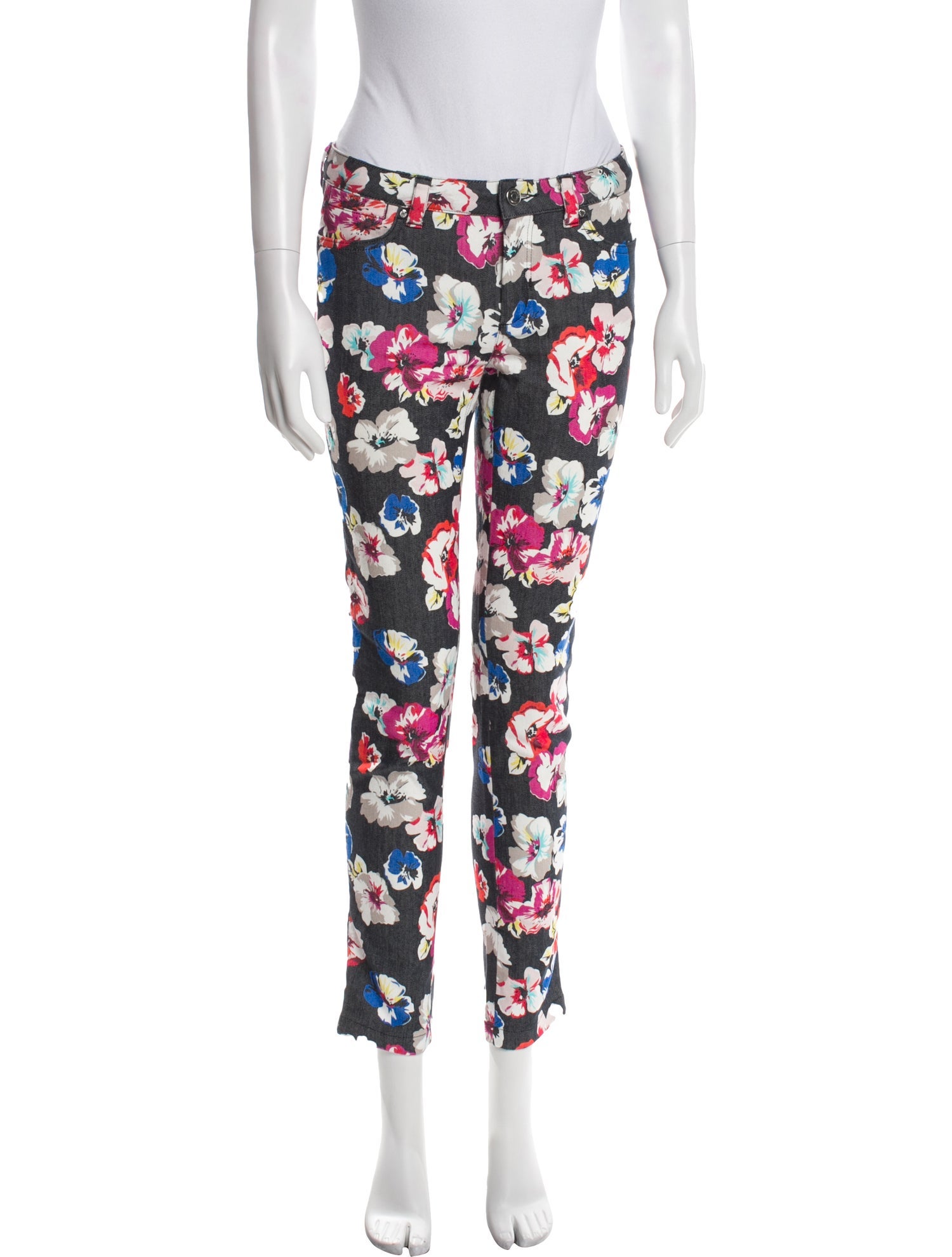 SportMax Silk Skinny Leg Pants