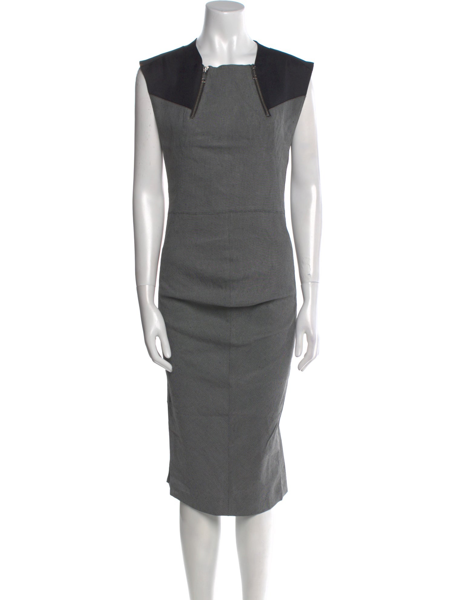SportMax Square Neckline Midi Length Dress w/ Tags