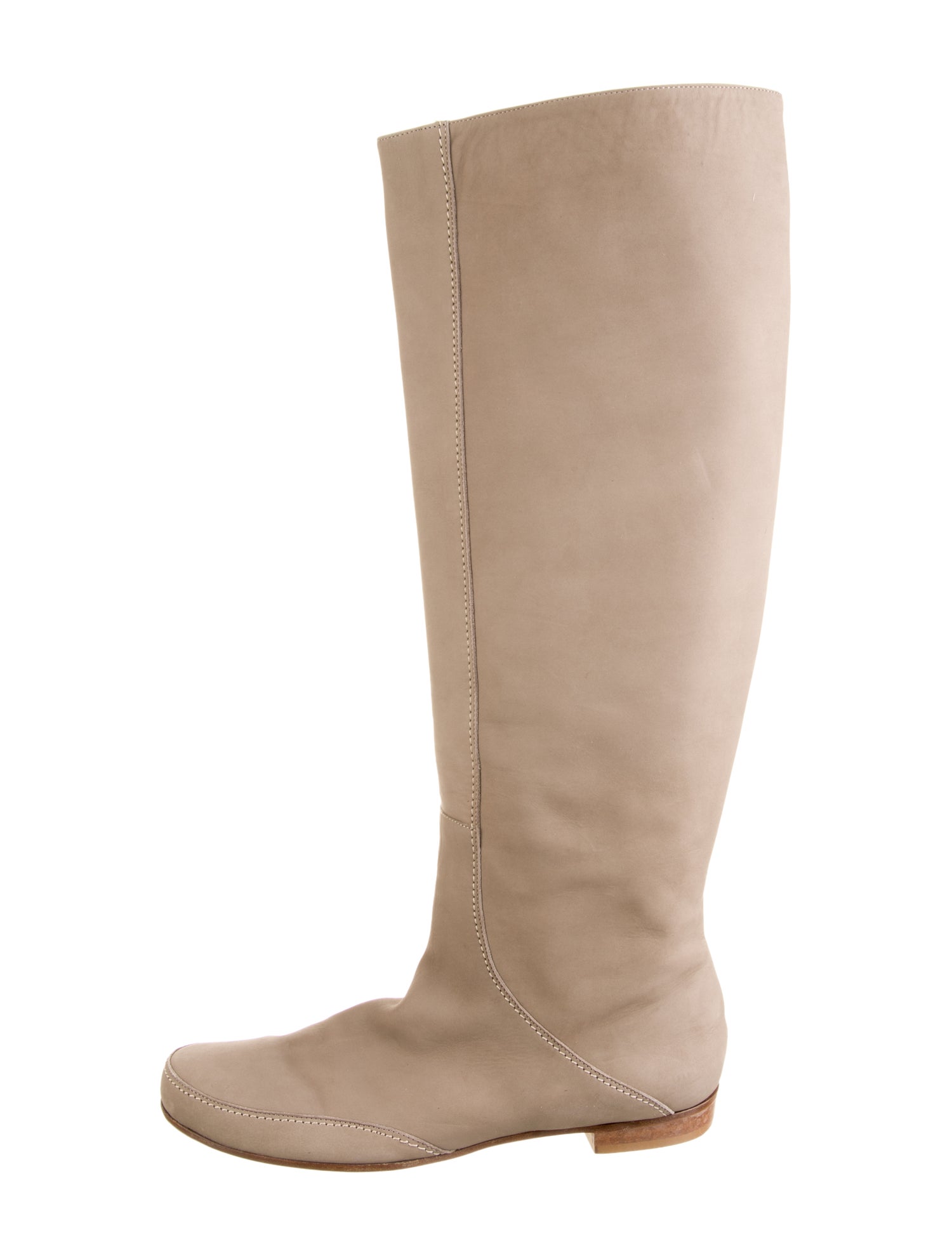 SportMax Leather Riding Boots