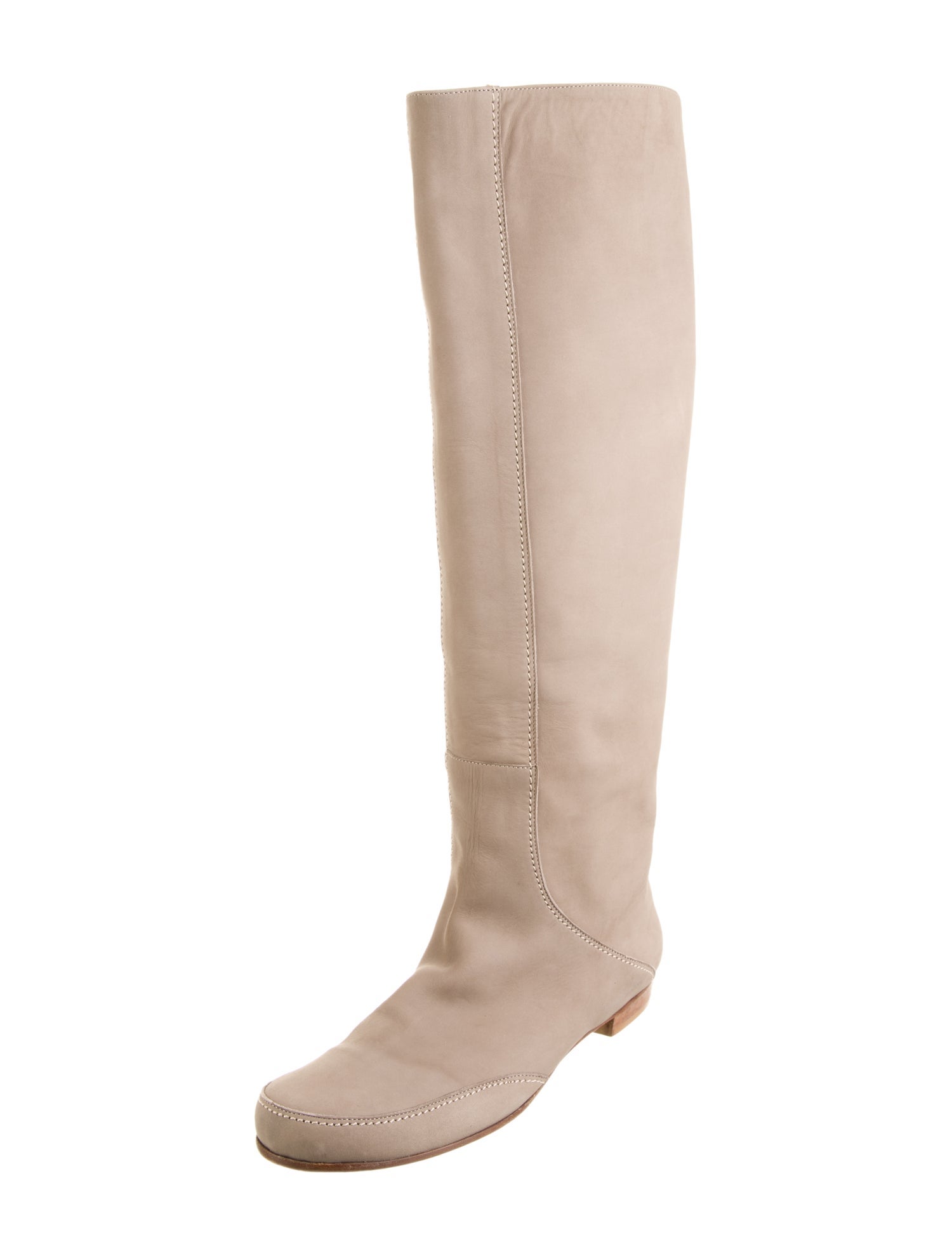 SportMax Leather Riding Boots