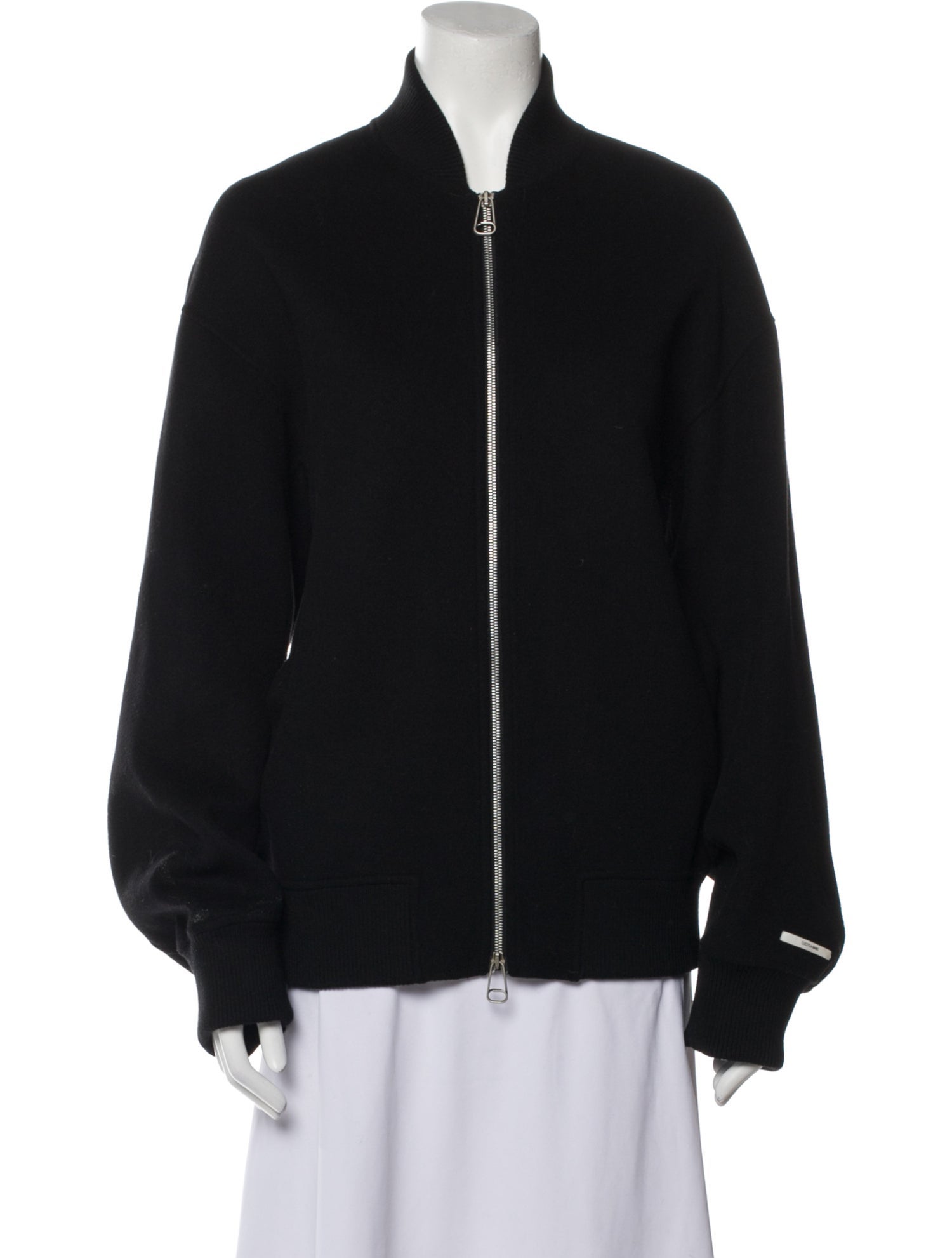 SportMax Virgin Wool Bomber Jacket
