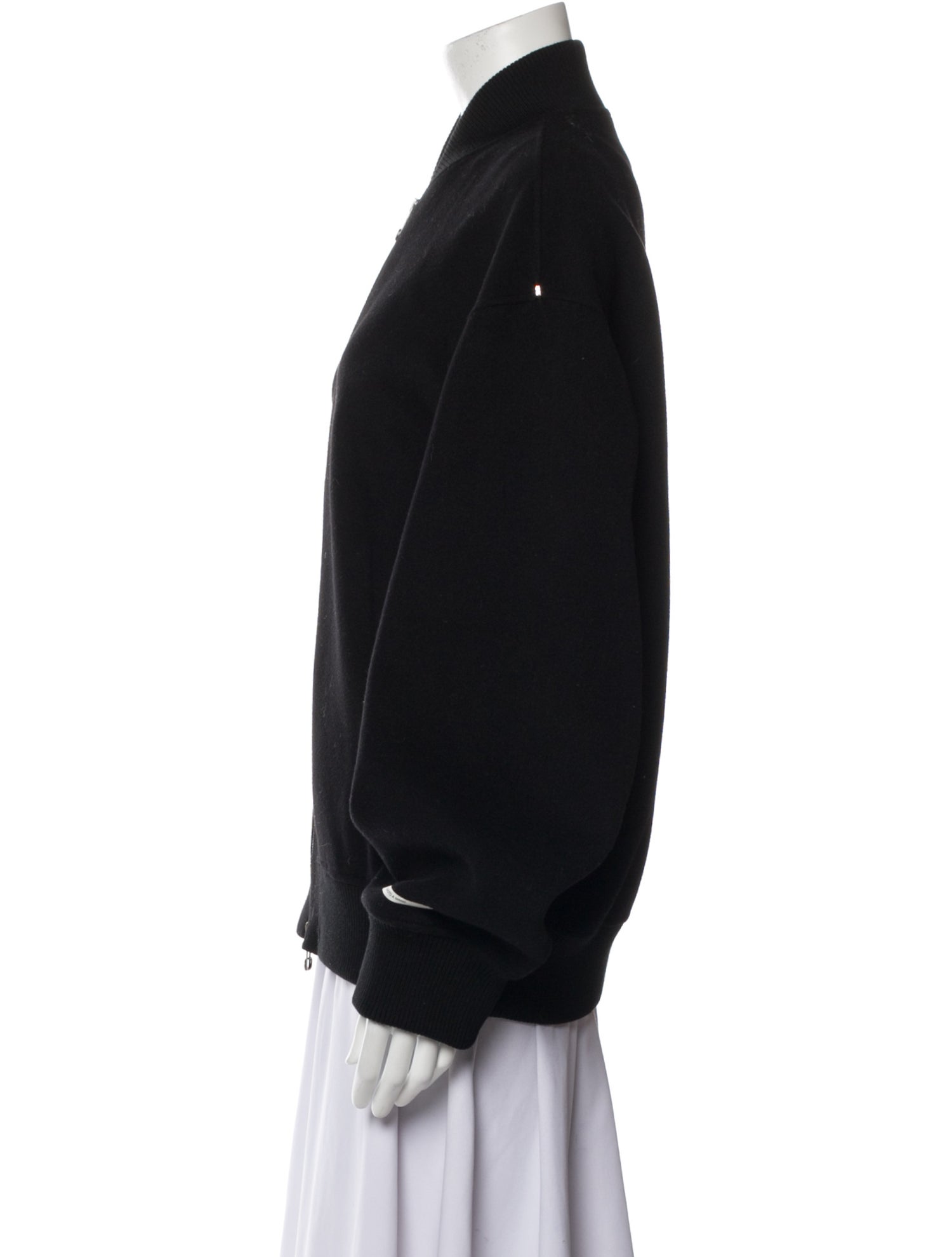 SportMax Virgin Wool Bomber Jacket