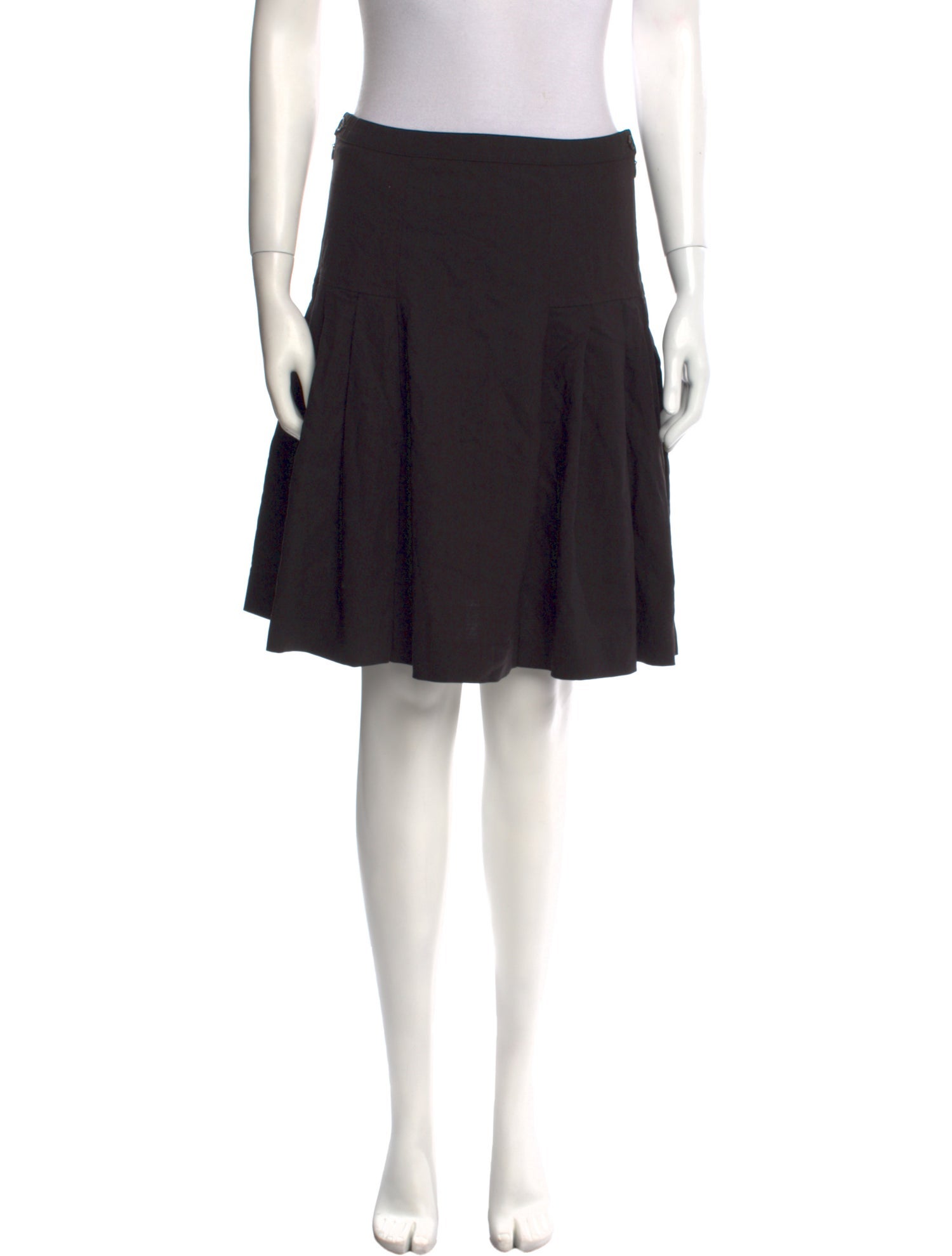 SportMax Virgin Wool Knee-Length Skirt
