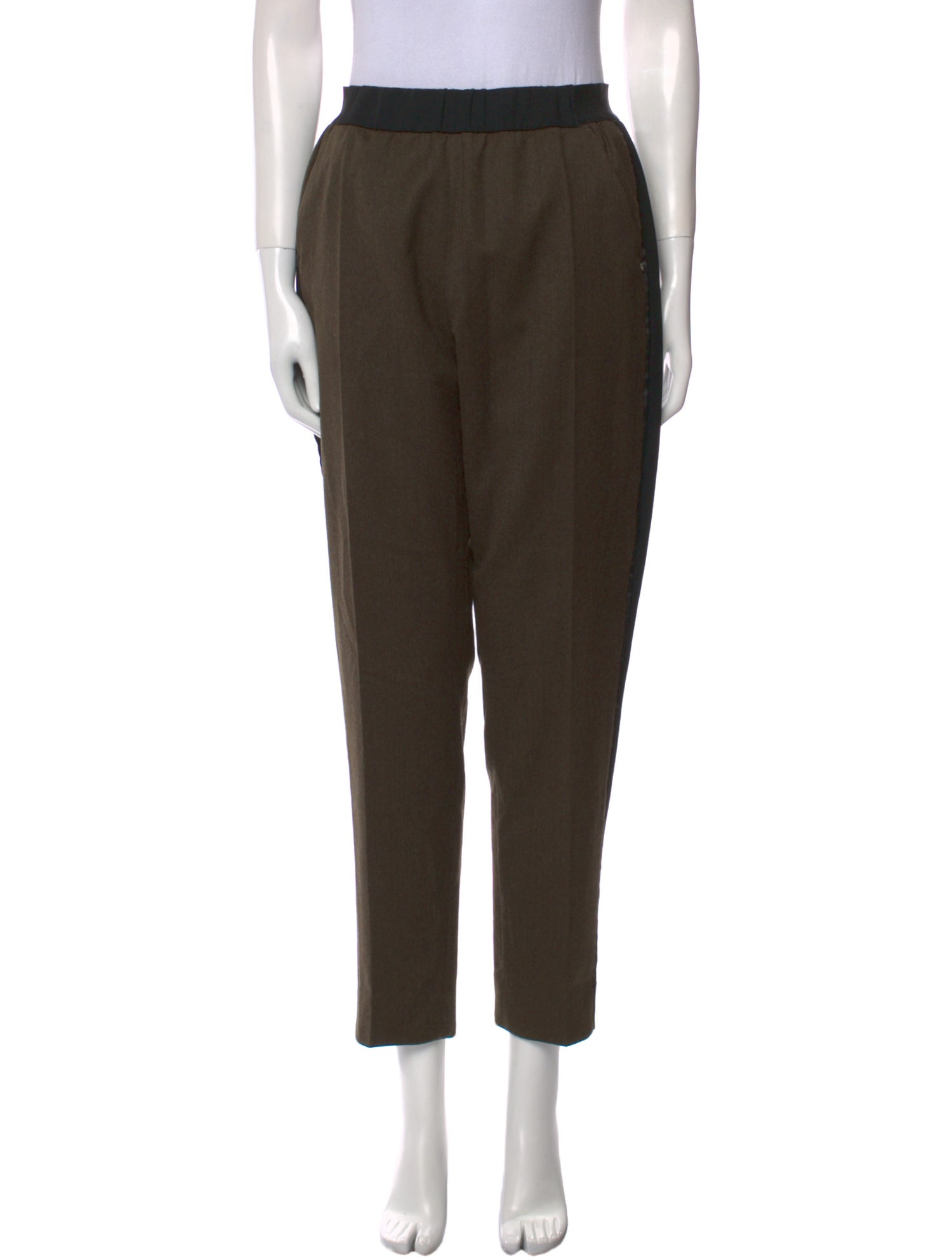 SportMax Virgin Wool Straight Leg Pants
