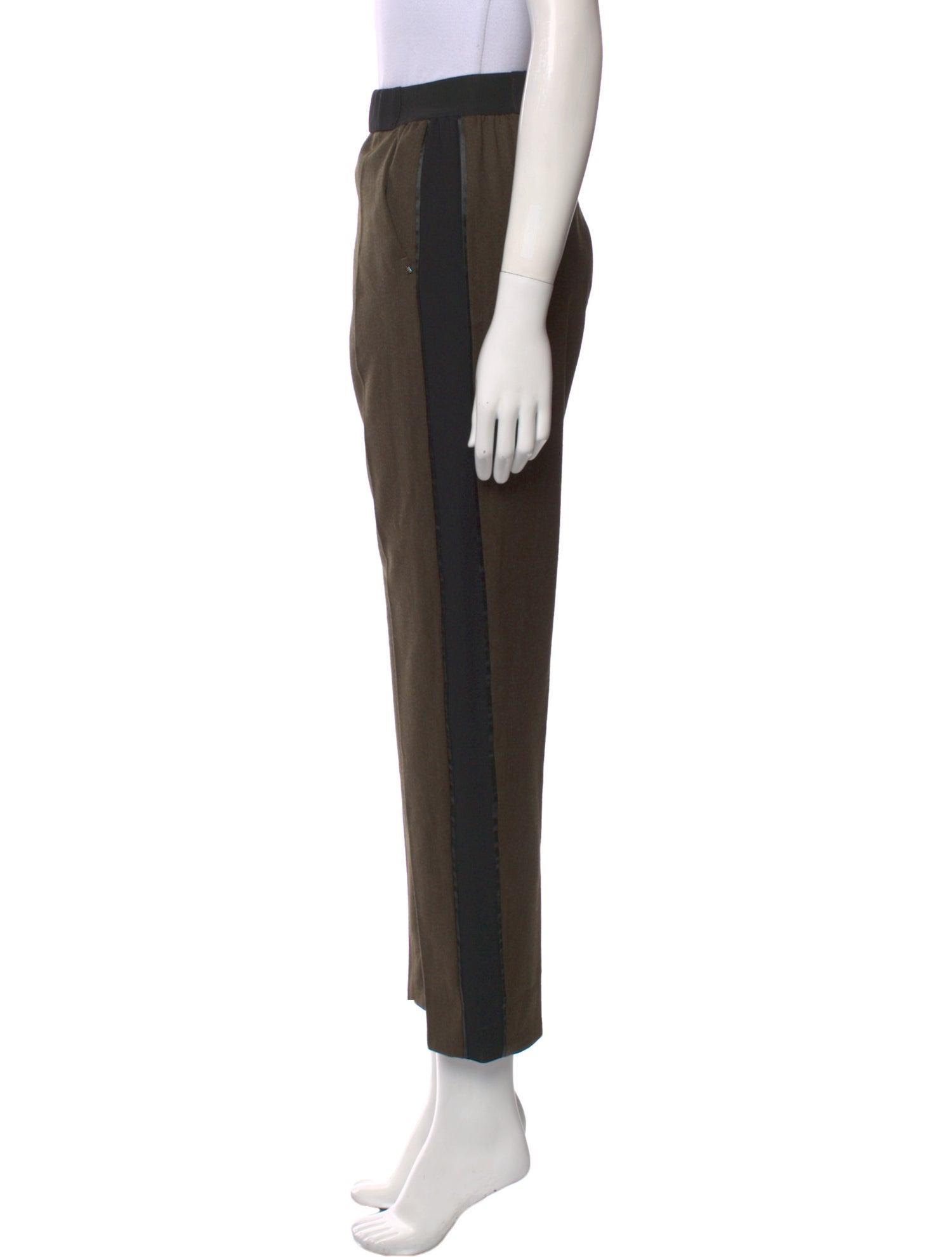 SportMax Virgin Wool Straight Leg Pants