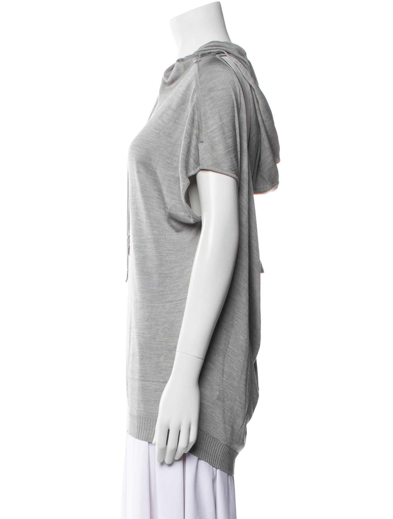 SportMax Silk Cowl Neck Sweater