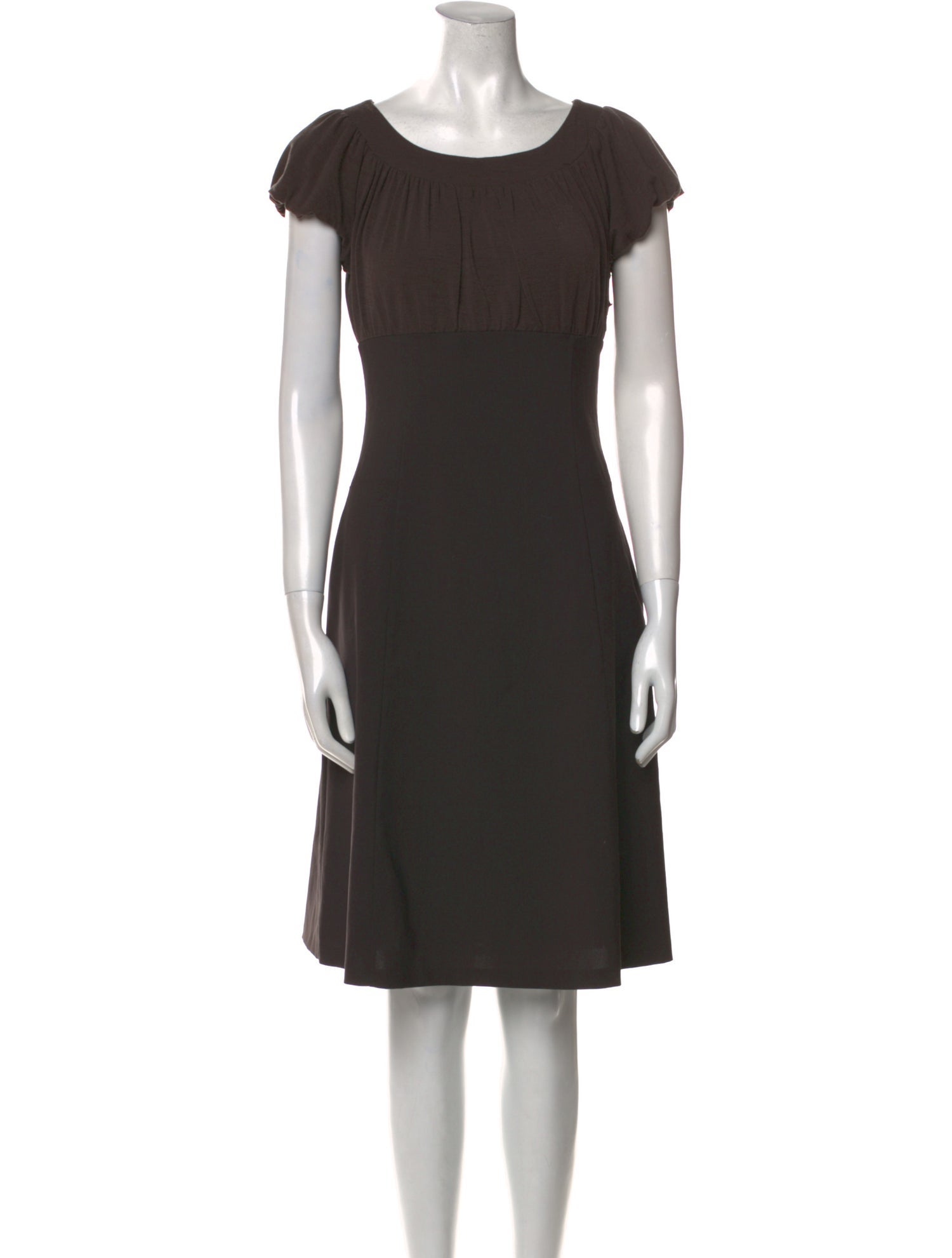 SportMax Virgin Wool Knee-Length Dress