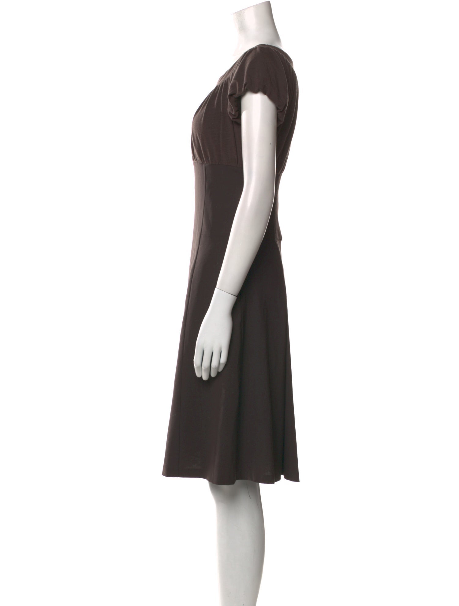 SportMax Virgin Wool Knee-Length Dress