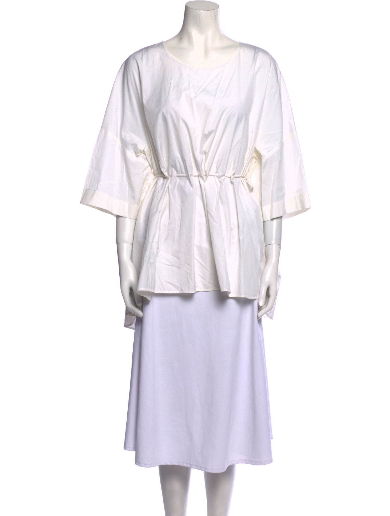 SportMax Bateau Neckline Three-Quarter Sleeve Tunic